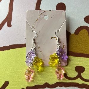 Berry Lemonade Gumny Bear Hello Kitty earrings